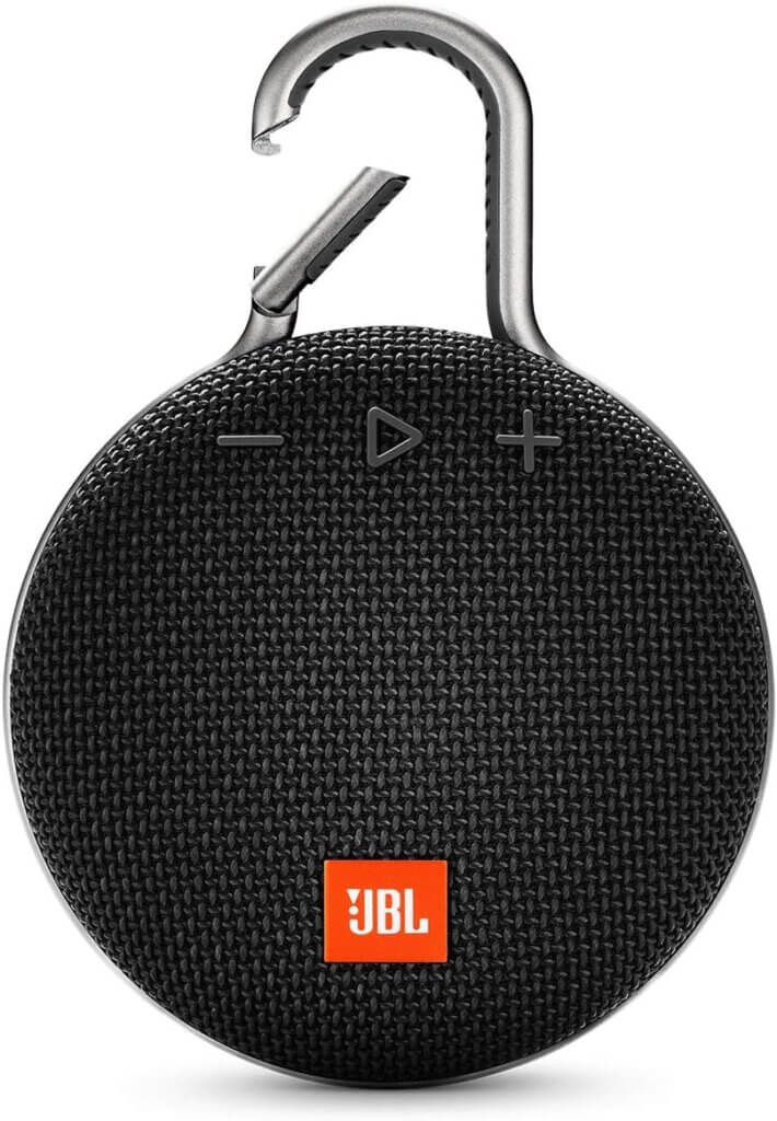 JBL Clip 3, Black - Waterproof, Durable & Portable Bluetooth Speaker