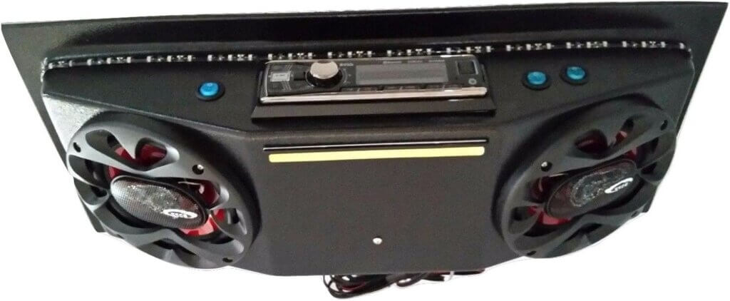 Audio Golf Cart UTV Stereo Overhead Console