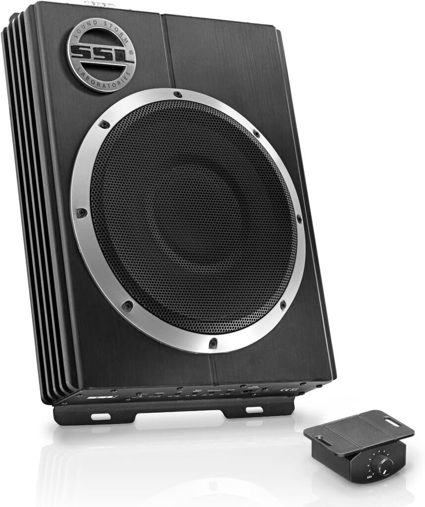 Sound Storm Laboratories LOPRO10 Powered Under Seat Car Subwoofer 