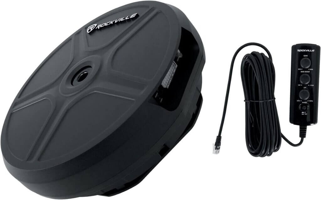 Rockville RockGhost V2, 11" 800W Powered Car Subwoofer