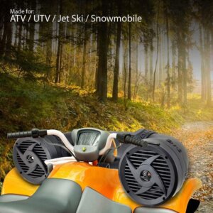 Pyle Waterproof Marine ATV Powered Speakers