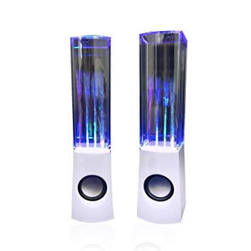 Aolyty Colorful LED Dancing Water Speaker Fountain