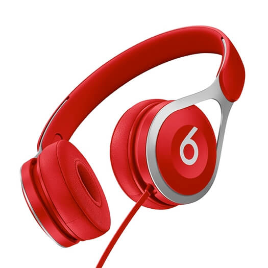 Beats EP Wired On-Ear Red Headphones
