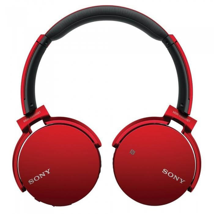 Sony MDRXB650BT-R Red Headset