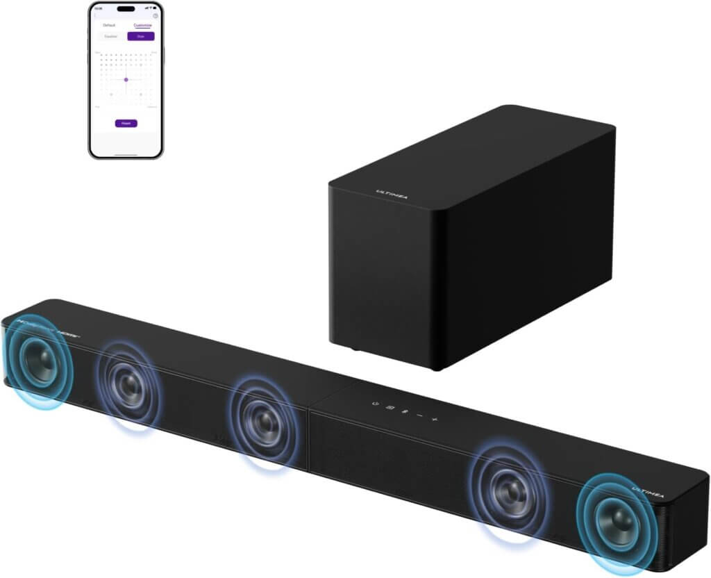 Sound Bar with Subwoofer
