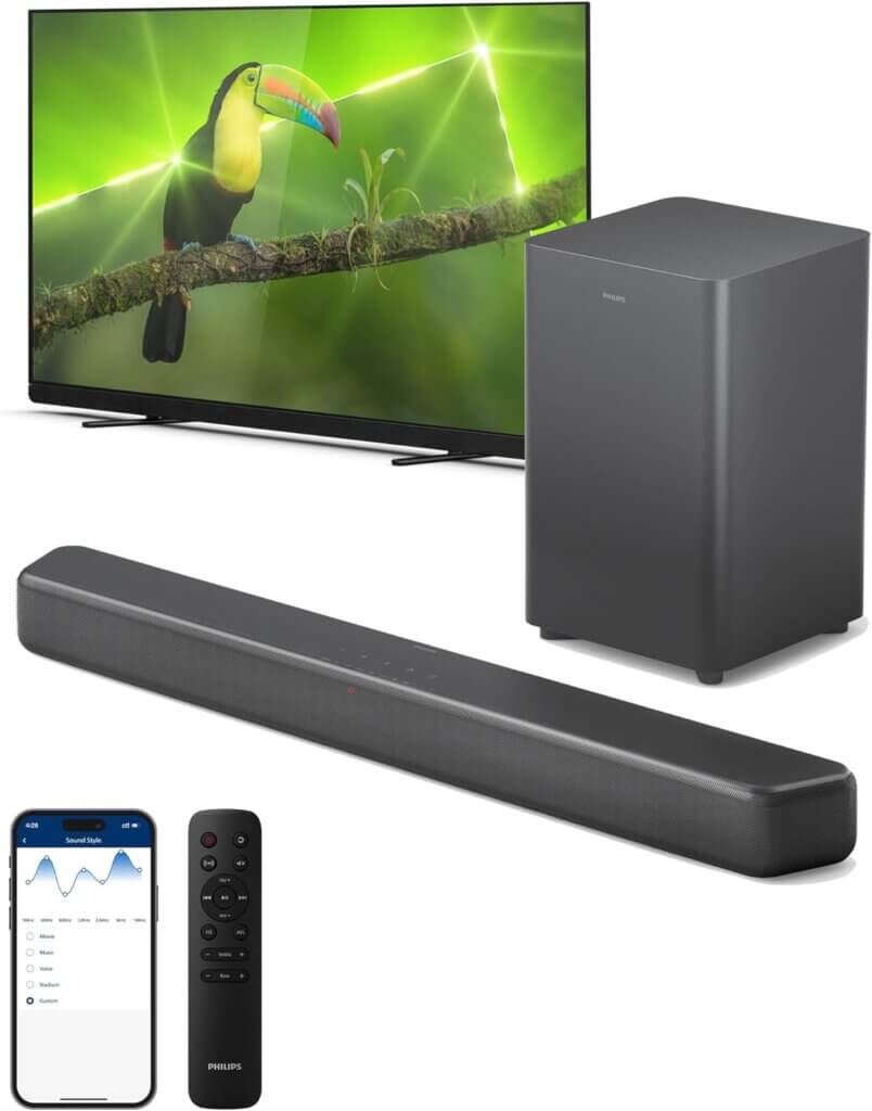Sound Bar with Subwoofer