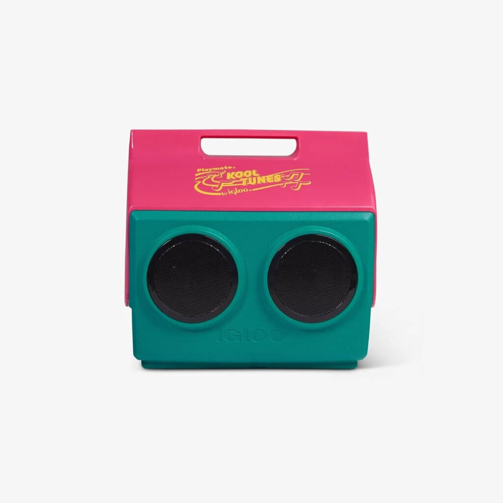 Cooler with speaker