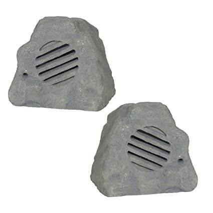Paradise Weather Resistant 8inch 2 Way Outdoor Rock Shaped Speakers