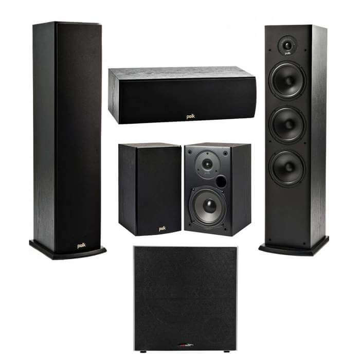 Polk 5.1 Channel Home Theater System with Subwoofer