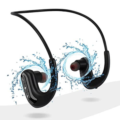 MP3 Wireless Headphones for Swimming, IPX8