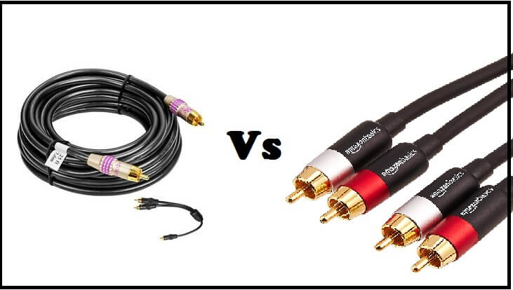 RCA cable as subwoofer wire