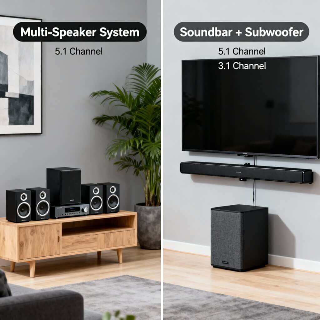 SPEAKER VS SOUNDBAR
